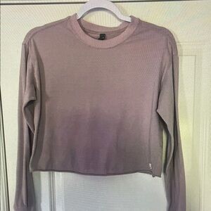 Women's Mauve Long Sleeve Top
